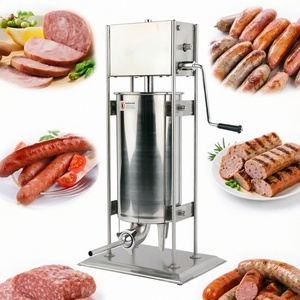 Automatische Wurstfüllmaschine 30L mit Fußpedal für <span class=keywords><strong>Salami</strong></span>- und Bratwurstherstellung - Product Image 6