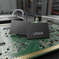 Circuit intégré 2 Go, 8 Go, 12 Go, puces de mémoire RAM DDR4 4 Go pour le contrôle industriel