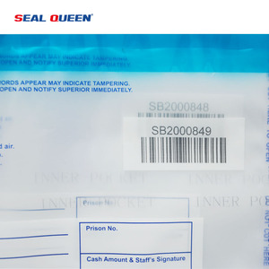 Bolsa de Seguridad para Dinero de Banco/Policía/Cárcel Seal Queen con Bolsillo Interior/Exterior, Sobres para Documentos, a Prueba de Manipulación, Bolsa de Depósito - Product Image 4