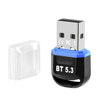 Adaptateur USB sans fil longue portée 20M BT 5.3, modèle RTL804 pour PC WIN10/11, pilote gratuit