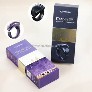 Nouveau Tasbih Musulman Weslamic 2026, Anneau de Prière, Compteur de Louanges, Chapelet Électronique Musulman avec <span class=keywords><strong>Application</strong></span> pour Hommes et Femmes - Product Image 2
