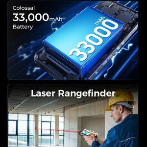 Smartphone robuste Oukitel 5G Android 14 avec fonction télémètre, vision nocturne, 12+512 Go, 33000 mAh, 200 MP, NFC, débloqué pour le monde entier, WP100 - Product Image 4