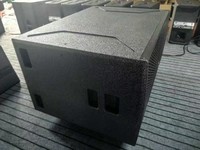 Haut-parleur son double subwoofer de 18 pouces haut-parleur de réseau de lignes bidirectionnel équipement de sonorisation Audio professionnel haut-parleurs de système de sonorisation