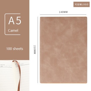 ราคาโรงงาน Pu วารสารโน๊ตบุ๊คโลโก้ที่กำหนดเองต่ำ MOQ A5โน๊ตบุ๊คสำหรับนักเรียนธุรกิจ - Product Image 5