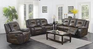 Ofertas Semanales Frank: Juego de Sofás Reclinables de Cuero PU Duradero de Alta Calidad, Muebles Elegantes para Sala de Estar - Product Image 3