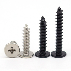 Nickel-Plated Cross Phillips Super Ultra Thin <strong>Flat</strong> Wafer Head Self-tapping Wood <strong>Screw</strong> M1.2 M1.4 M1.7 M2 M2.3 M2.6 M3 M3.5 M4 - Product Image 6