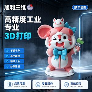 Services d'impression 3D Xuli, prototypes de personnages d'anime personnalisés, modèles industriels STP STL OBJ, pièces mécaniques - Product Image 5