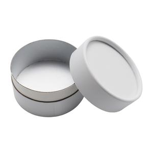 Lot de 50 boîtes rondes en papier pour cosmétiques et aliments, avec film en aluminium à l'intérieur, tube en carton avec couvercle - Product Image 2