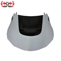 Pour Toyota GR Supra A90 A91 MK5 – Panneau de capot en fibre de carbone semi-sèche style V avec boulons – Nouvelle conception améliorée – Accessoires automobiles