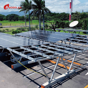 Structure de <span class=keywords><strong>carport</strong></span> <span class=keywords><strong>solaire</strong></span> en <span class=keywords><strong>aluminium</strong></span> avec système de montage au sol pour <span class=keywords><strong>carport</strong></span> - Product Image 5