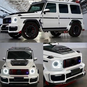 G500 <span class=keywords><strong>G63</strong></span> W463สำหรับ Mercedes G-G900จรวดแบบแห้งคาร์บอนชุดบอดี้สปอยเลอร์ประสิทธิภาพสมบูรณ์ส่งตรงจากโรงงาน - Product Image 5