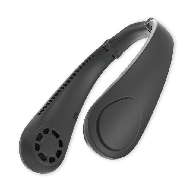 For Bluetooth Speaker Fan with Neck Hanging Design Made of Durable Plastic