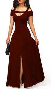 Дешевое модное сексуальное черное женское облегающее вечернее платье большого размера 5Xl с V-образным вырезом - Product Image 2