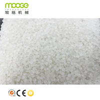 Machine à granulés plastiques / Granulateur extrudeur pour films LDPE HDPE et sacs PP recyclés / Granulation et pelletisation plastique en 2 étapes