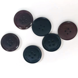 High-end custom logo eco-friendly ivory fruit <strong>buttons</strong>, four-hole suit coat <strong>buttons</strong> - Product Image 1