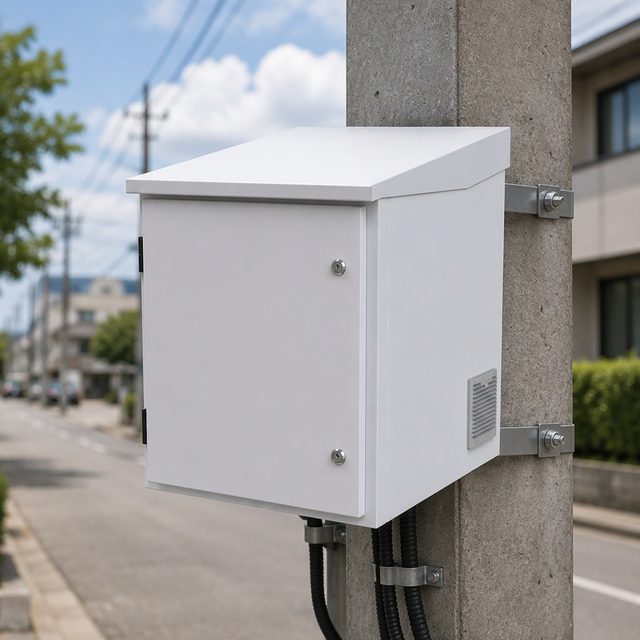 IP55 IP65 Outdoor Wall Mount Network Cabinet Weatherproof Telecom Enclosure Pole Mount 19 Inch Steel Equipment Cabinet OEM