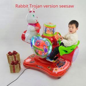 New Children Electric Coin Small Rabbit Seesaw Swing <b>Machine</b> MP5 Commercial Music Toy Car <b>Game</b> <b>Machine</b> - Product Image 2