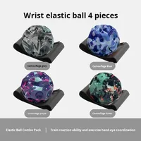 [Offre Spéciale] Balle Élastique Lumineuse en Caoutchouc Pierre de Lune pour Poignet, Jouet de Sport Extérieur Anti-Stress, Unisexe