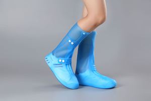 Botas de Lluvia Impermeables de PVC para Hombre y Mujer, Resistentes al Desgaste, para Senderismo y Camping, Modelo High Desert Sand - Product Image 4