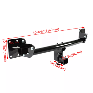 Enganche de remolque de clase 3 Parachoques receptor de 2 "para <span class=keywords><strong>BMW</strong></span> E70/F15 X5 X6 2007-2018 - Product Image 3