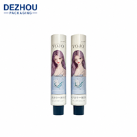Tube souple en aluminium-plastique AB de 100 ml pour colle à teinture capillaire ; Emballage universel pour cosmétiques et dentifrice ; Tube souple de 35 mm
