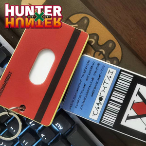Porta Tarjetas de PVC de Alta Calidad de 2 Colores con Diseño de <span class=keywords><strong>Hunter</strong></span> X <span class=keywords><strong>Hunter</strong></span>, Llavero como Regalo Promocional para Estudiantes y Cosplay - Product Image 5