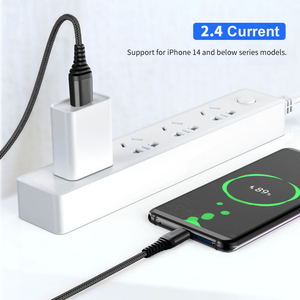 สายชาร์จเร็วคุณภาพสูง ราคาประหยัด หัว USB เป็น L สำหรับ <span class=keywords><strong>Apple</strong></span> iPhone 14/13/12/<span class=keywords><strong>11</strong></span> Pro Max/SE/XS/XR/8 Plus และอื่นๆ - Product Image 2