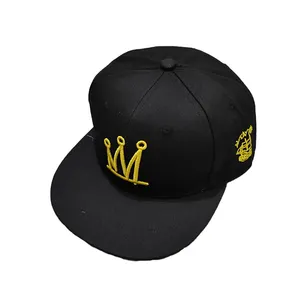 Custom Mens Embroidery 5 Panel Snapback Corduroy Caps Hats