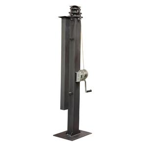 Mât de remorque solaire de mât de tour légère 4.5m-levage manuel de treuil de 12m - Product Image 6