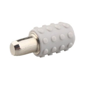 White <b>Plastic</b> <b>Shelf</b> Support With Adhesive Sleeve Easy Installation For Furniture Partition Connectors - Product Image 1