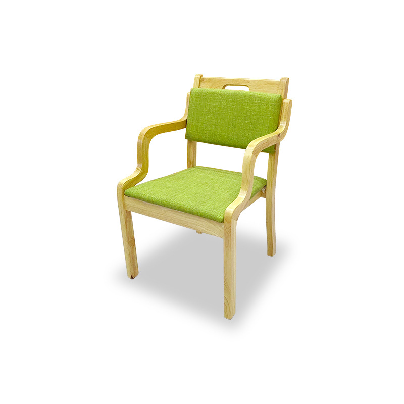 Chaise de salle à manger en bois massif B