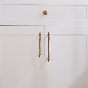 JoyLife Modern Minimalist Vintage European American Pulls Furniture Hardware Wardrobe Wine Cabinet Drawer <strong>Door</strong> Handles - Product Image 2