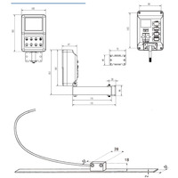 Kit de lecture numérique DS40 avec 2 têtes magnétiques et bande de 1500 mm - Électronique