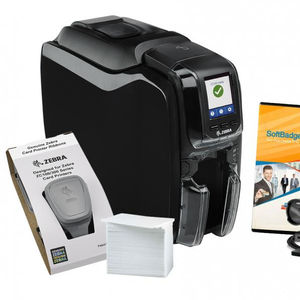 Imprimante de cartes plastiques zebra <span class=keywords><strong>zc350</strong></span> avec Ethernet (simple face) - Product Image 1