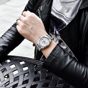 Montre automatique PAGANI DESIGN PD-1645 pour homme, étanche 100 m, 42 mm, acier inoxydable, verre saphir, calendrier. - Product Image 4