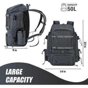 Bolsa de Lacrosse de Gran Capacidad, Nueva, de Fábrica BSCI, Impermeable, para Viajes, Deportes al Aire Libre, Campamento, Hockey, Mochila para Raquetas - Product Image 3