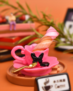 Farfalla da tè Cabochon in resina Flatback per <span class=keywords><strong>cucina</strong></span> in miniatura cibo charm ornamento da tavolo - Product Image 6