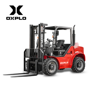 מלגזה לכל שטח 3 טון, מלגזה לשטח קשה, גובה הרמה 4000 מ\\\"מ, מנוע 6 צילינדרים עם כיוון מזלגות - Product Image 2