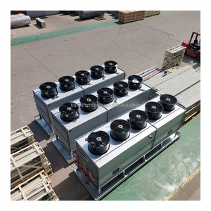 Évaporateur de chambre froide de haute qualité, refroidisseur d'air industriel, unité de refroidissement par ventilateur pour le stockage des fruits de mer, structure en tube de cuivre et ailettes en aluminium - Product Image 6