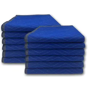 Moving Blanket Durable Common Size 35lbs 12 Pack Furniture Moving Pads Storage Removal Blanket