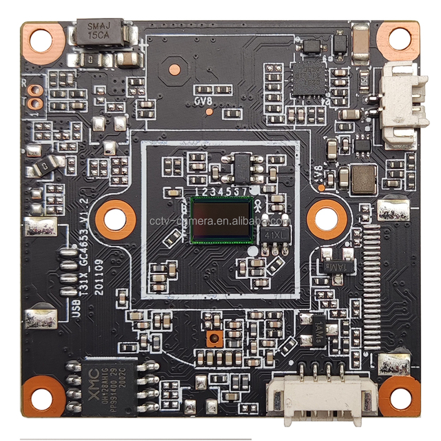 Warm Light Infrared Dual Light Human Motion Detection ENZ Z54 Ingenic T31N + GC4653 4mp 5mp IP Module PCB Board Camera