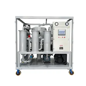 PLC Fully Automated Double-Stage Vacuum Transformer Oil Dehydration and Filtration Plant