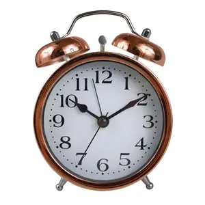 Factory Wholesale Modern Metal Cheap Twin Bell Alarm Clock
