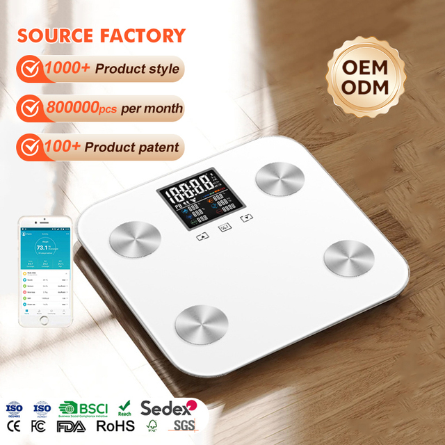 New Inventions Over Load Indication Measure Water Bone Weight Smart Wireless Body Fat Scales