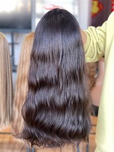 Cheveux timides sur mesure 20 pouces Bandfall perruque juive Super légère couche #4 couleur 100% cheveux humains perruques casher - Product Image 5