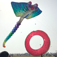 Grand cerf-volant dragon au sol mou 3D personnalisé pour les compétitions de vol en plein air peut être personnalisé à partir d'une usine chinoise