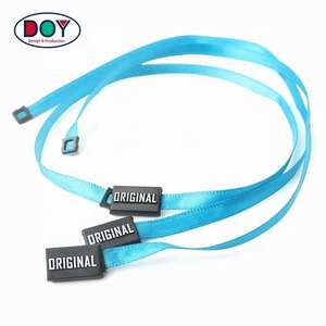 Fabricación de <span class=keywords><strong>cinta</strong></span> de <span class=keywords><strong>nombre</strong></span> de marca personalizada, sello de plástico, cierre a presión, cierre de etiqueta colgante <span class=keywords><strong>para</strong></span> <span class=keywords><strong>ropa</strong></span> - Product Image 2