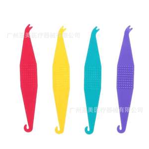 ตะขอเกี่ยวรูปปลาหลากสีสำหรับการบำบัดทางปาก ตะขอดึงยางรัด - Product Image 3