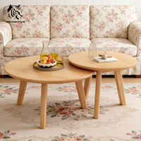 Table basse moderne en bois massif, personnalisable (couleur et taille), écologique, pour salon – Fabricant chinois, prix bas, stock disponible