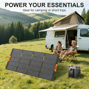 <b>Portable</b> 400W Folded <b>Solar</b> for Home Use Camping High Efficiency Foldable <b>Solar</b> <b>Panels</b> Charger - Product Image 4